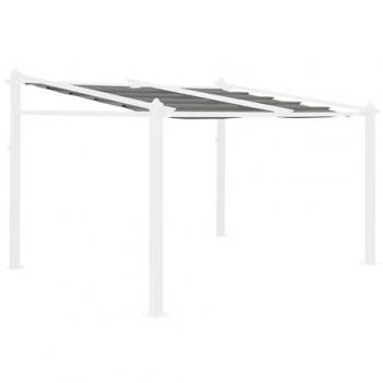 Tela di copertura grigia per pergola 3x4m