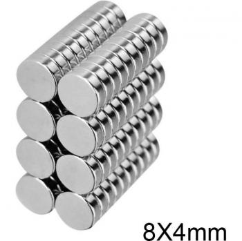 8mm x 4mm Round NdFeB Magnet