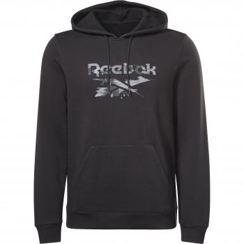 Reebok Identity Modern Camo Fleece Hoodie Negro S Hombre