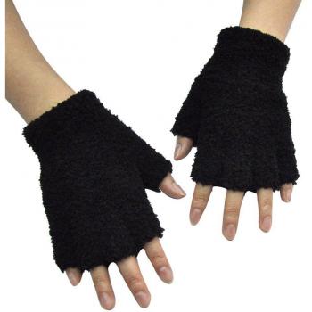 Sagace Women's Warm Fingerless Fleece Gloves
