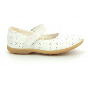 KICKERS® Bébé Cuir Fille Blanche – Ambellie