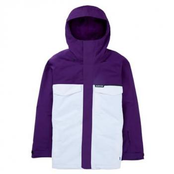 Burton Covert 2.0 2L Hooded Jacket Imperial Purple / Stout White S