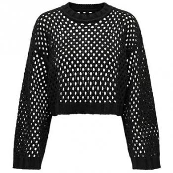 Maglione Corto Only Smilla Black