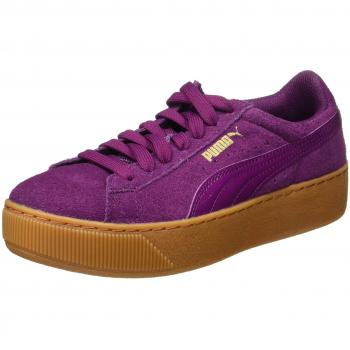 Puma Damen Vikky Platform Sneaker, Violett (Dark Purple-Dark Purple), 38.5 EU