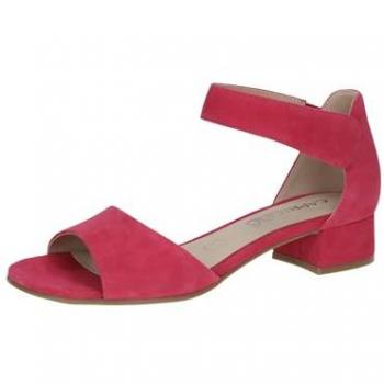 Sommersandale Caprice 9‑28212‑42 in Rosa – Blockabsatz und Klettschließe