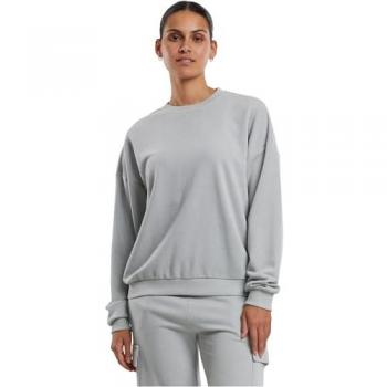 Sweatshirt Oversized din Terry pentru Femei, Culoare Asfalt