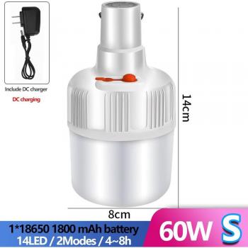Lámpara Solar de Emergencia 42 LEDs Recargable