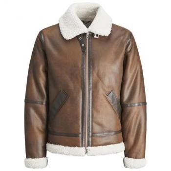 Jack & Jones Giacca Cole Aviator Chocolate Brown 2XL