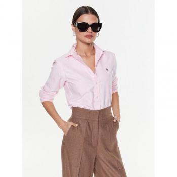 Polo Ralph Lauren Hemdbluse in Pink mit Logo