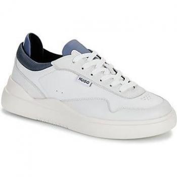Chaussures HUGO Blake Tenn blanc bleu marine - 43