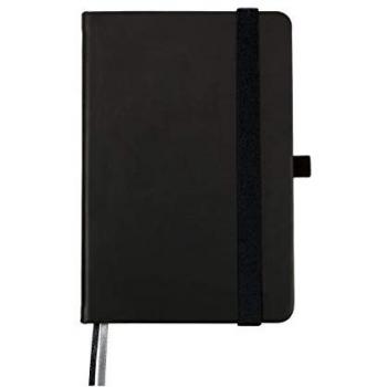 Cuaderno A6 Finocam Class M3 Liso Negro