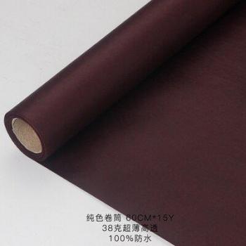 Fresh 60cm x 15 Yard Matt Kraft Flower Bouquet Wrapping Paper Roll