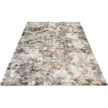 Relief moderne Tapis « Sweety » Gris 80x150
