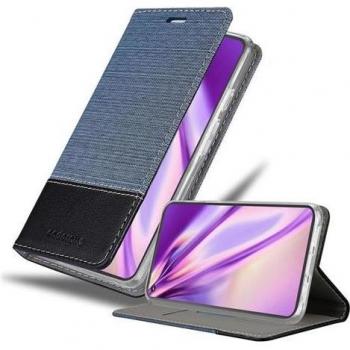 Cadorabo Denim Stil Smartphone Hülle für Google Pixel 5, Blau