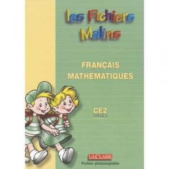 Mathématiques, français Ce2 Cycle 3, niveau 1 les fichiers malins: Entrainement, révision, soutien - Jean-Luc Lamotte