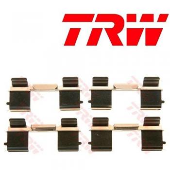 Kit d'accessoires, plaquette de frein à disque TRW PFK572