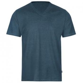 TRIGEMA Baumwoll T-Shirt V-Shirt DELUXE
