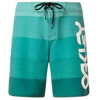 Oakley 19 Retro Badeshorts – Türkis/Grün, EU 31