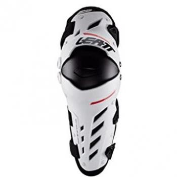 Leatt Dual Axis Protecteurs de genou et de tibia Blanc taille : S M