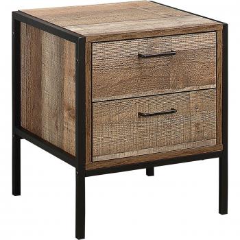 Birlea Urban Rustic 2-Drawer Night Table
