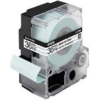 Epson Nastro per etichettatrice LC-7TBN9 36mm x 9m nero transparenza