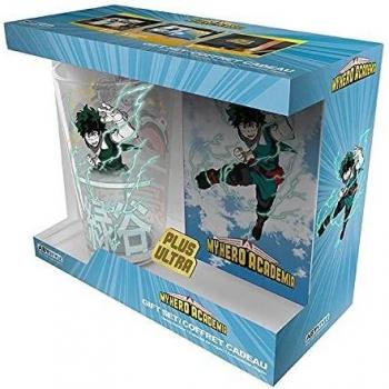 Pack My Hero Academia - Vaso Grande, Pin y Libreta A6