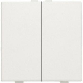 Niko Home Control Double Bouton Blanc – 101‑51002