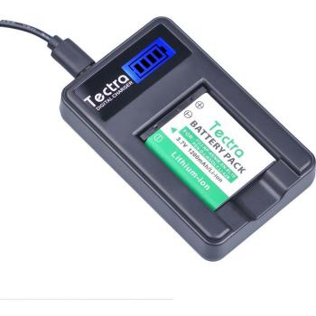 EN-EL10 Batterie & Ladegerät für Olympus Li-40B Li-42B