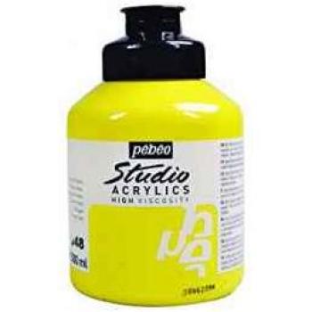 Pebeo Bastelfarbe Acryl Primärgelb 500 ml