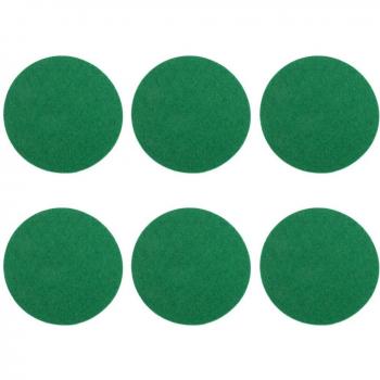Large 94mm Air Hockey Table Replacement Felt Pads Set (6 Pieces)