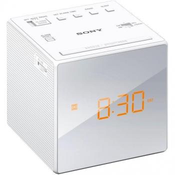 Rádio Despertador Sony ICFC1W Branco FM/AM