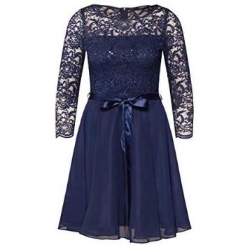Vestito Sbalzo Blu Scuro 77761210