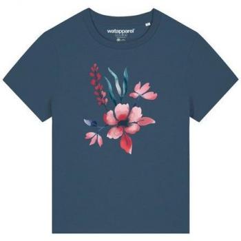 Blume Watercolor 01 – Verde, Petrolio, Rosa