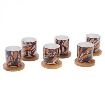 Set de six tasses à expresso Bettina Amadeus