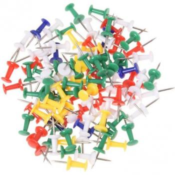 Tachuelas de Metal de Colores para Oficina y Escuela