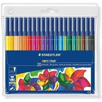 Feutres fins Staedtler Noris - Pochette de 20