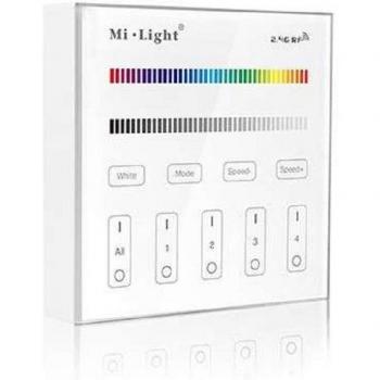 Controllo remoto Parete tattile LED RadioFrequency dimmerabile 4 zone RGB/RGBW B3