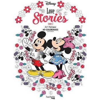 Disney Love Stories Tome 2 : 60 coloriages anti-stress