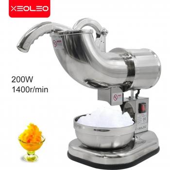 XEOLEO 200W Ice Crusher Pro – 140 R/min High‑Quality Stainless Steel Slushy Machine