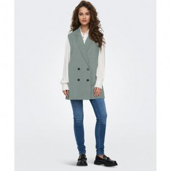 Chaleco GéGgo Life Verde Cruzado para Mujer