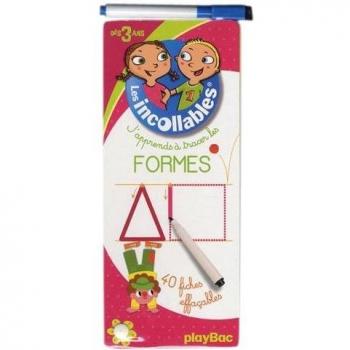 Maxi éventail effaçable Les Incollables - Formes