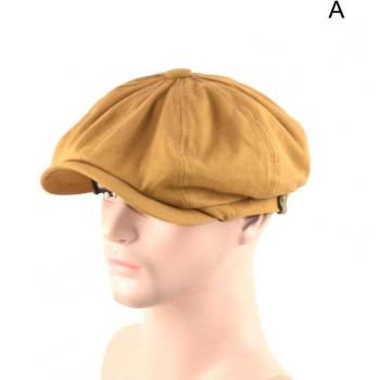 Chapeau octogonal en coton pour hommes et femmes