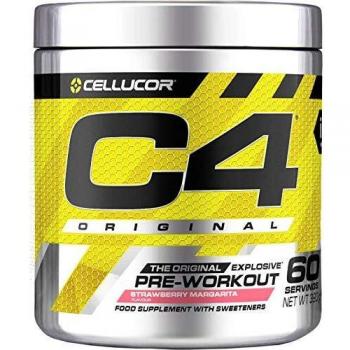 C4 Original - Suplemento en polvo para antes de entrenar - Sabor Margarita de Fresa
