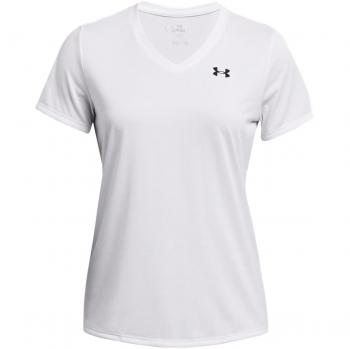 Under Armour Women's Tech Short Sleeve T-Shirt White / Black XS