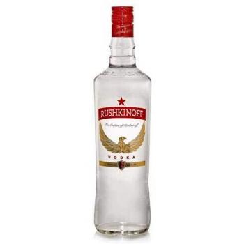Vodka Rushkinoff 1 L 37.5% – Distillado Premium