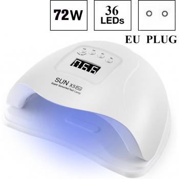 Secador UV LED 120W con Temporizador Manicura