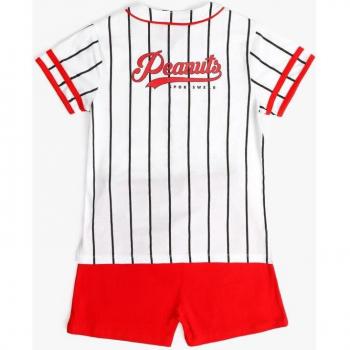 Pigiama Snoopy Peanuts Maniche Corte per Bambino