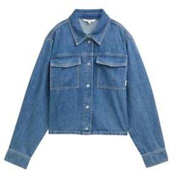 Tom Tailor Denim Damen Kurzarm Jeanshemd - XS