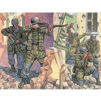 Italeri 1/72 Scale WWII German Paratroopers Model Kit
