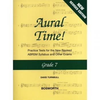 Partitions variété, pop, rock... BOSWORTH DAVID TURNBULL - AURAL TIME GRADE 7 - VOICE Vocal